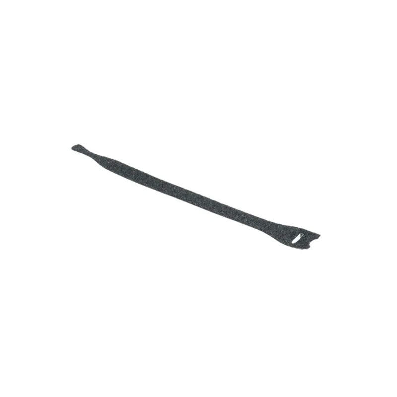 HellermannTyton Cable Tie Hook & Loop 150 mm Length x 12.5 mm Width Black Polypropylene 130-00012 TEXTIE S-PA66/PP-BK