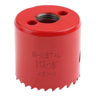 RS PRO Bi-Metal Hole Saw 46 mm Diameter HSS Hardened Cutting Edge 32 mm Cut Depth 216-167