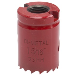 RS PRO 33 mm Diameter HSS Bi-Metal Hole Saw for Ferrous, Wood, Plastic, Non-Ferrous Metal 216-123