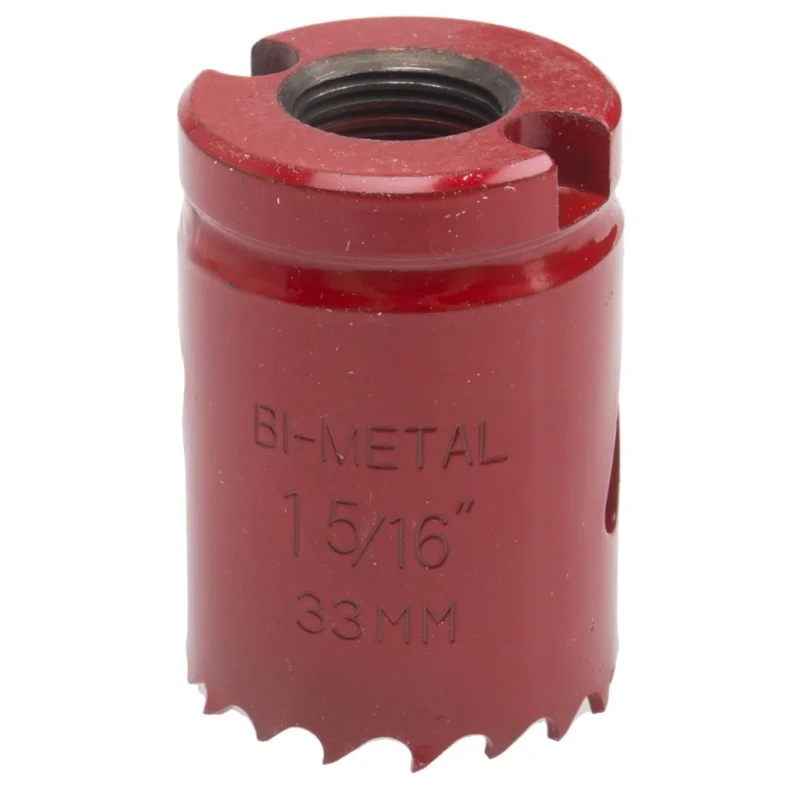 RS PRO 33 mm Diameter HSS Bi-Metal Hole Saw for Ferrous, Wood, Plastic, Non-Ferrous Metal 216-123