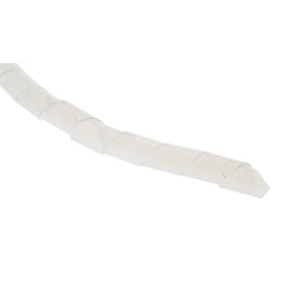 HellermannTyton Spiral Cable Wrap Polytetrafluoroethylene PTFE 9mm to 10mm Diameter 100mm Bundle 161-45200 SBPTFE9-PTFE-NA