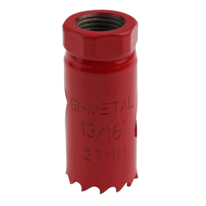RS PRO 21 mm Diameter HSS Bi-Metal Hole Saw for Ferrous, Wood, Plastic, Non-Ferrous Metal 216-296