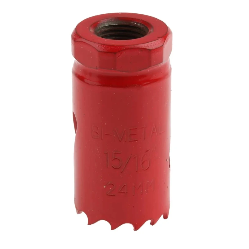 RS PRO 24 mm Diameter HSS Bi-Metal Hole Saw Drill Bit 32mm Cut Depth 6 Teeth per Inch 216-319