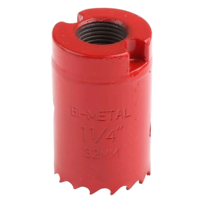 RS PRO 32 mm Diameter HSS Bi-Metal Hole Saw for Metals, Plastics, and Wood 216-347