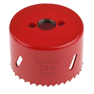 RS PRO 67 mm Diameter High Speed Steel Bi-Metal Hole Saw for Non-Ferrous Metal, Ferrous, Wood, Plastic 216-375