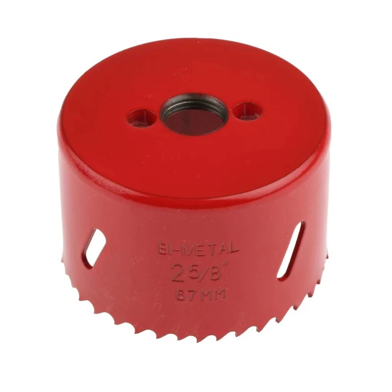 RS PRO 67 mm Diameter High Speed Steel Bi-Metal Hole Saw for Non-Ferrous Metal, Ferrous, Wood, Plastic 216-375