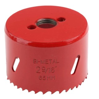RS PRO 65 mm Diameter HSS Bi-Metal Hole Saw for Wood, Plastic, Ferrous and Non-Ferrous Metal 216-369