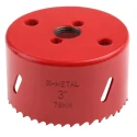 RS PRO Bi-Metal Hole Saw Drill Bit, 76 mm Diameter, HSS for Plastic Non-Ferrous Metal Wood Ferrous, 32 mm Cut Depth 216-397