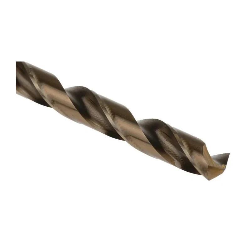 RS PRO Cobalt High Speed Steel Drill Bit 7.5mm Diameter, 109mm Overall Length, 4 Flutes, Cylindrical Shank, Amber 216-448