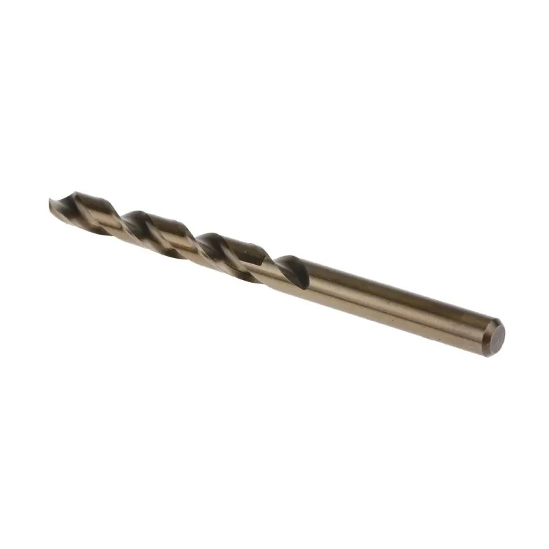 RS PRO Cobalt High Speed Steel Drill Bit 7.5mm Diameter, 109mm Overall Length, 4 Flutes, Cylindrical Shank, Amber 216-448