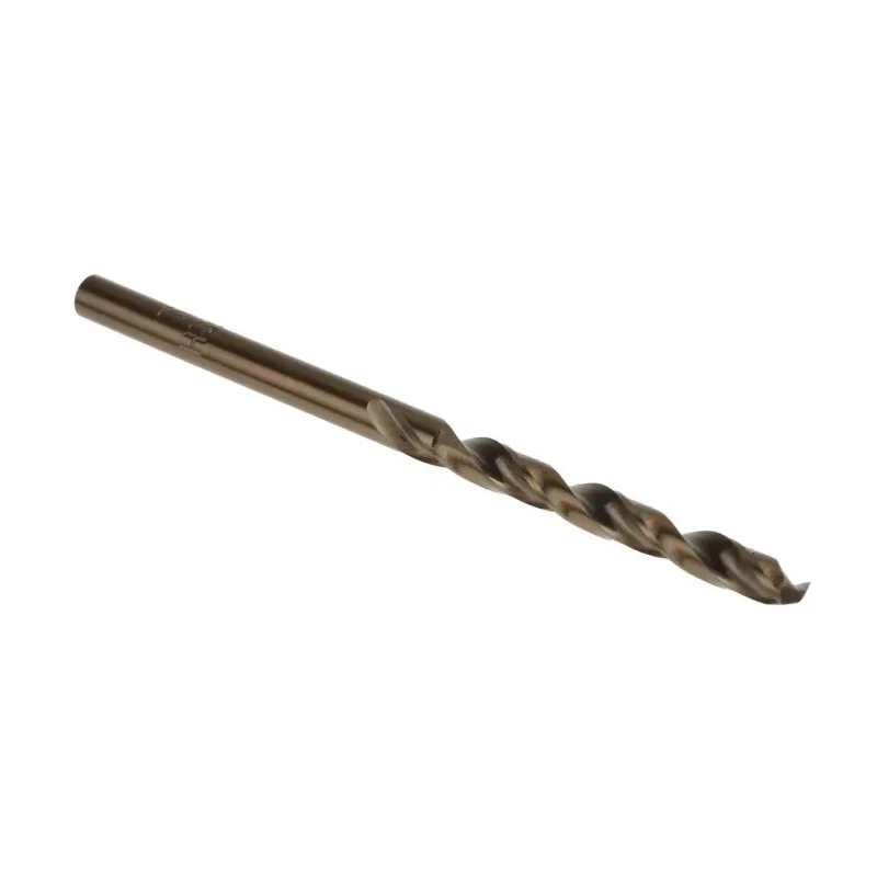 RS PRO Cobalt High Speed Steel Twist Drill Bits 3.3 mm Shank Size, 65 mm Overall Length, 10 Pieces 216-482