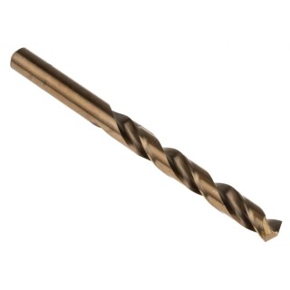 RS PRO Cobalt High Speed Steel Jobber Drill Bit Set 125mm Overall Length, 9.5mm Shank, 10 Pieces 216-549