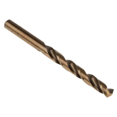 RS PRO Cobalt High Speed Steel Jobber Drill Bit Set 125mm Overall Length, 9.5mm Shank, 10 Pieces 216-549