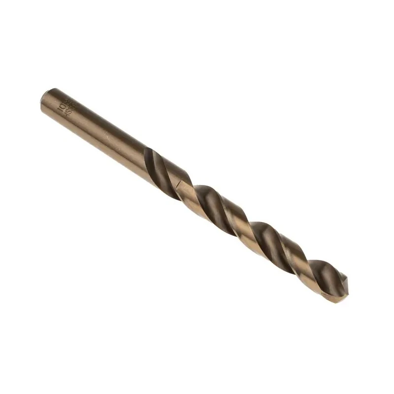 RS PRO High Speed Cobalt Steel Twist Drill Bit, 10.2 mm Diameter, 133 mm Overall Length, Right Hand Spiral, 135° 216-527