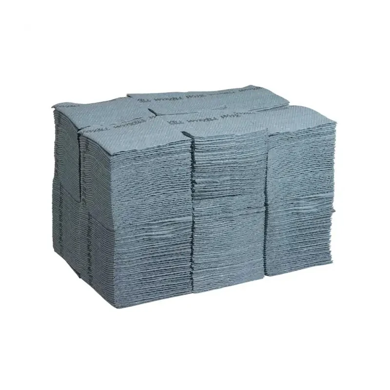 WYPALL WypAll Grey Industrial Cleaning Cloths Dry Use Box 480 Per Pack 335 x 345 mm 7569
