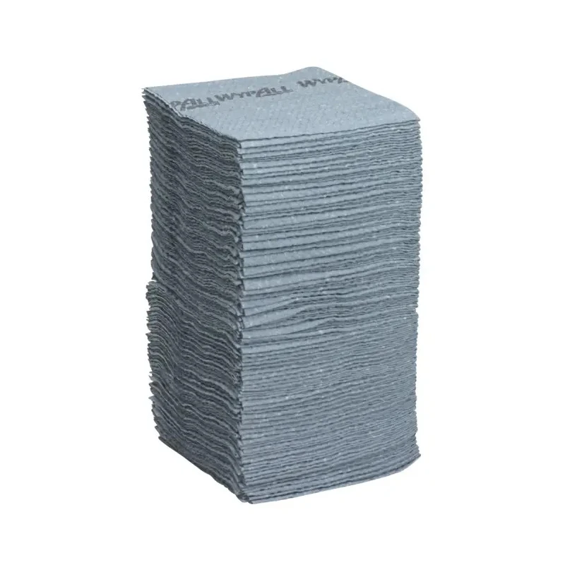 WYPALL WypAll Grey Industrial Cleaning Cloths Dry Use Box 480 Per Pack 335 x 345 mm 7569