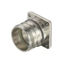 HARTING Bulkhead Mount Housing M23 Connector IP67, IP69K Copper Material Han M23 Series 