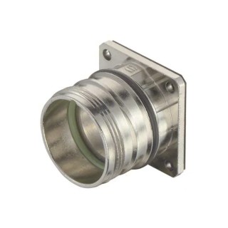 HARTING Bulkhead Mount Housing M23 Connector IP67, IP69K Copper Material Han M23 Series 