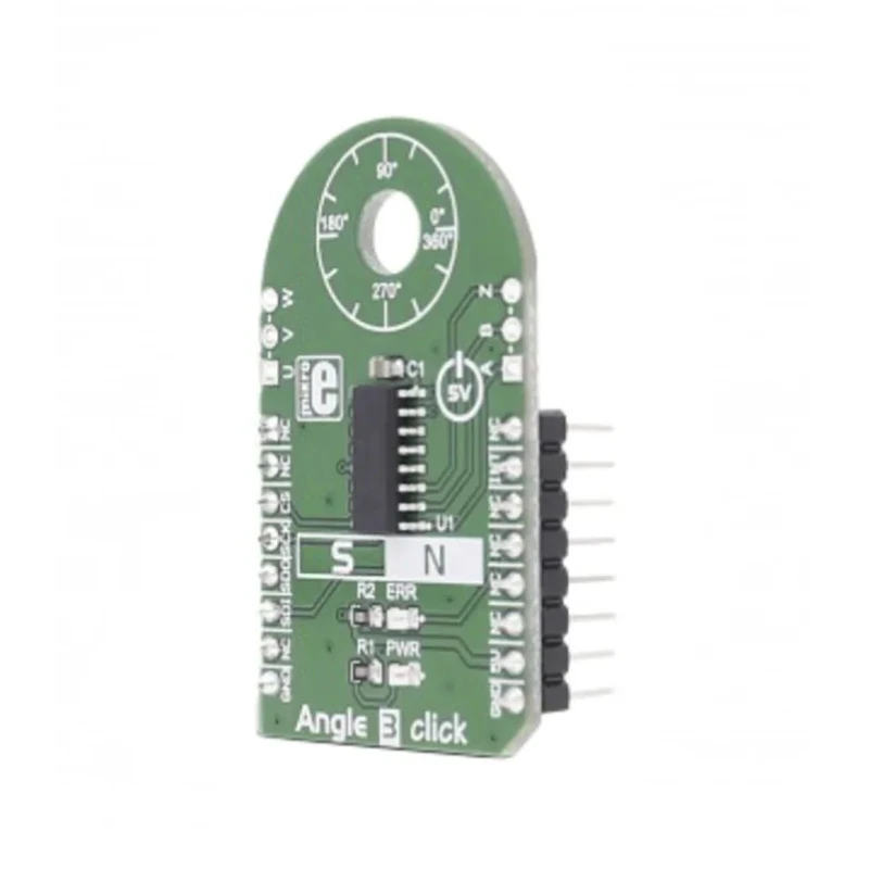 MikroElektronika Sensor Development Tool Angle 3 Click 5V SPI Interface MIKROE-2755