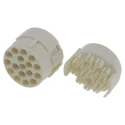 HARTING Female Circular Connector Insert 17 Way, Copper Material, IP69K/IP67, Han M23 Series 09151173101