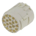 HARTING Circular Connector Insert 19 Contacts Cable M23 Connector Plug Female IP67 IP69K Han M23 Series 09151193101