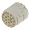 HARTING Circular Connector Insert 19 Contacts Cable M23 Connector Plug Female IP67 IP69K Han M23 Series 09151193101