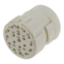 HARTING Circular Connector Insert 19 Contacts Cable M23 Connector Plug Female IP67 IP69K Han M23 Series 09151193101