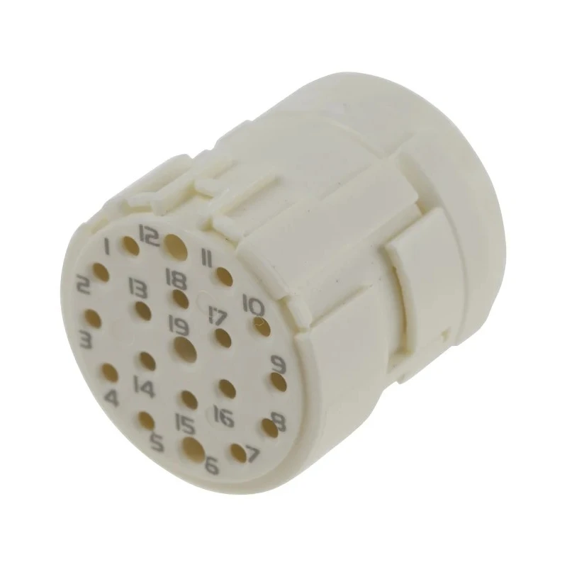 HARTING Circular Connector Insert 19 Contacts Cable M23 Connector Plug Female IP67 IP69K Han M23 Series 09151193101