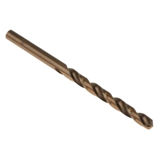 RS PRO Cobalt High Speed Steel 5 mm Twist Drill Bit, 86 mm Overall Length, 4 Flutes, Right Cutting Direction 216-583