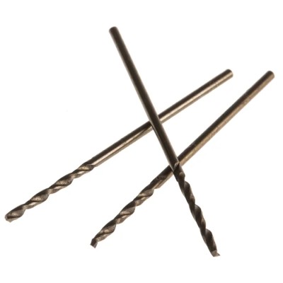 RS PRO Cobalt High Speed Steel 1 mm Drill Bit, 34 mm Overall Length, 10 Pieces 216-640
