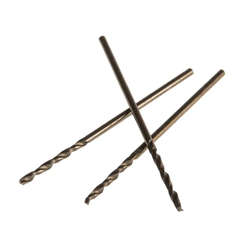 RS PRO Cobalt High Speed Steel 1 mm Drill Bit, 34 mm Overall Length, 10 Pieces 216-640