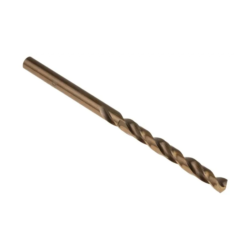 RS PRO Cobalt High Speed Steel Spiral Drill Bit 4.2mm Shank Size, 75mm Overall Length, 43mm Drilling Length, 10 216-628