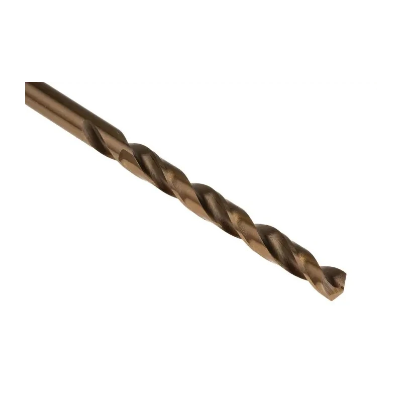 RS PRO Cobalt High Speed Steel Spiral Drill Bit 4.2mm Shank Size, 75mm Overall Length, 43mm Drilling Length, 10 216-628