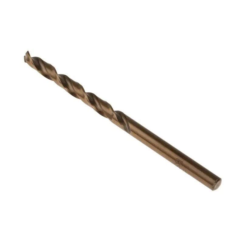 RS PRO Cobalt High Speed Steel Spiral Drill Bit 4.2mm Shank Size, 75mm Overall Length, 43mm Drilling Length, 10 216-628