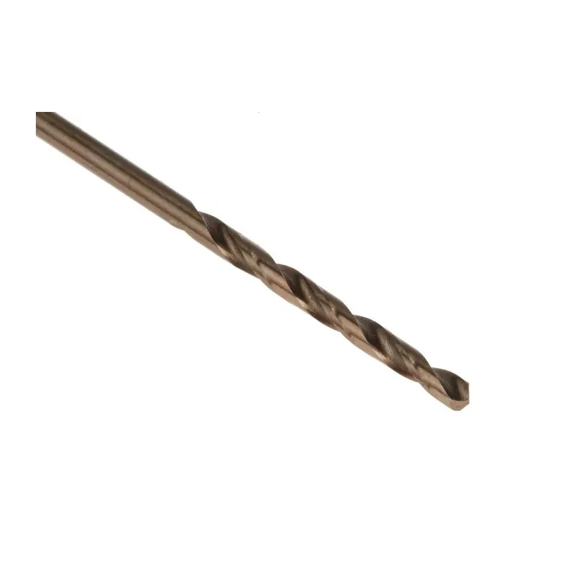 RS PRO Cobalt High Speed Steel Twist Drill Bit, 2 mm Drill Size, 49 mm Overall Length, 4-Flute Helical, Cylindrical 216-662