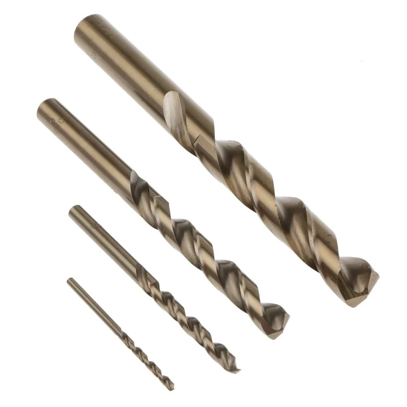 RS PRO 25-Piece Twist Drill Bit Set for Metal, Titanium Nitride Coated Bits, Sizes 1 mm to 13 mm 216-690