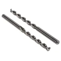 RS PRO High-Speed Steel (HSS) Spiral Jobber Drill Bit Set 4.5mm Diameter Plain Shank, 80mm Overall Length, 10 Pieces 217-261