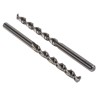 RS PRO High-Speed Steel (HSS) Spiral Jobber Drill Bit Set 4.5mm Diameter Plain Shank, 80mm Overall Length, 10 Pieces 217-261