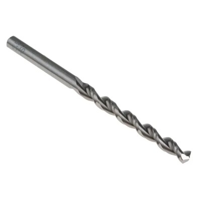 RS PRO High-Speed Steel (HSS) Drill Bit Set, 5.5 mm Diameter, 93 mm Overall Length, Plain Shank, 10 Pieces 217-249
