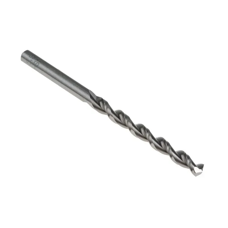 RS PRO High-Speed Steel (HSS) Drill Bit Set, 5.5 mm Diameter, 93 mm Overall Length, Plain Shank, 10 Pieces 217-249