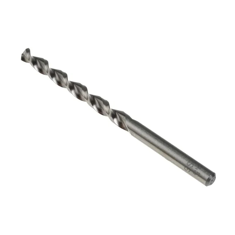 RS PRO High-Speed Steel (HSS) Drill Bit Set, 5.5 mm Diameter, 93 mm Overall Length, Plain Shank, 10 Pieces 217-249