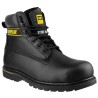 CAT Holton Black Steel Toe Capped Men's Safety Boots Size UK 11 EU 45 Heat Resistant SRC Slip Resistant P708026