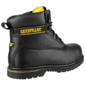 CAT Holton Black Steel Toe Capped Men's Safety Boots Size UK 11 EU 45 Heat Resistant SRC Slip Resistant P708026