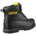 CAT Holton Black Steel Toe Capped Men's Safety Boots Lace Up, EU 41 P708026