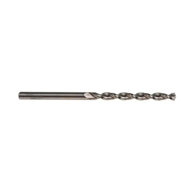RS PRO High-Speed Steel (HSS) Drill Bit 3.3 mm Diameter, 65 mm Overall Length, Helical Flute, Plain Shank, 10 Pieces 217-429