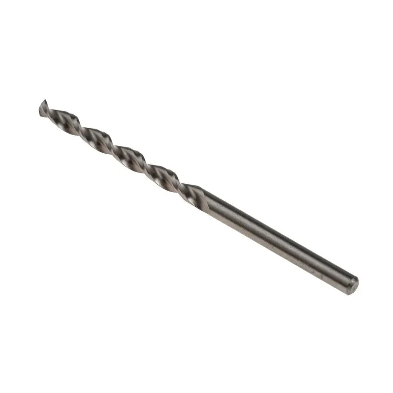 RS PRO High-Speed Steel (HSS) Drill Bit 3.3 mm Diameter, 65 mm Overall Length, Helical Flute, Plain Shank, 10 Pieces 217-429