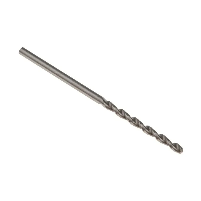 RS PRO High-Speed Steel (HSS) 2 mm Diameter Drill Bit, 49 mm Overall Length, 5-Flute Helical Type 217-441