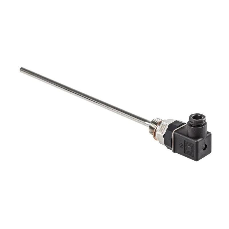 Jumo PT100 RTD Sensor Stainless Steel Probe 8 mm Diameter, 250 mm Length, 2 Wire, Class B Accuracy, Max 270 °C PT100