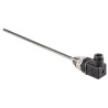 Jumo PT100 RTD Sensor Stainless Steel Probe 8 mm Diameter, 250 mm Length, 2 Wire, Class B Accuracy, Max 270 °C PT100