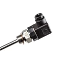 Jumo PT100 RTD Sensor Stainless Steel Probe 8 mm Diameter, 250 mm Length, 2 Wire, Class B Accuracy, Max 270 °C PT100